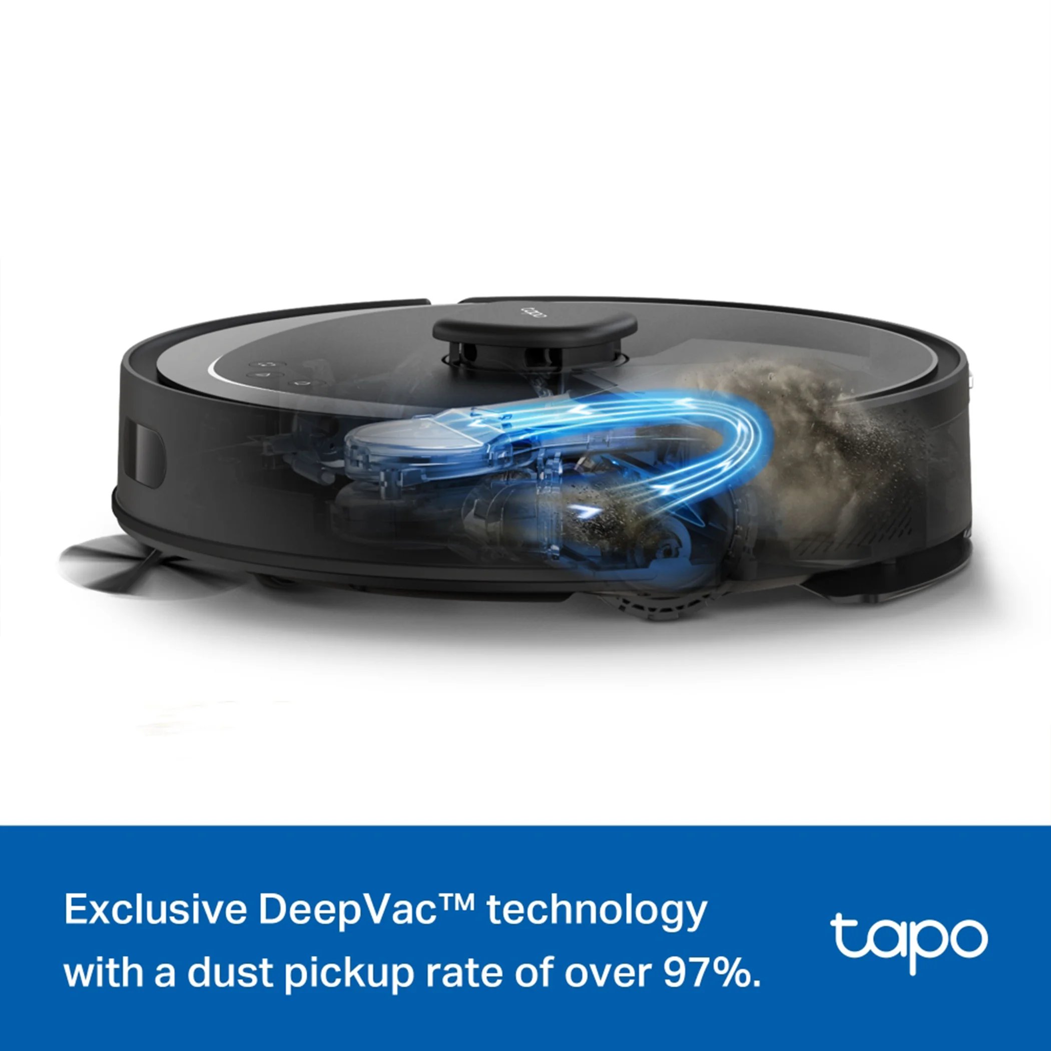 Robot vacuum mopping function demonstration