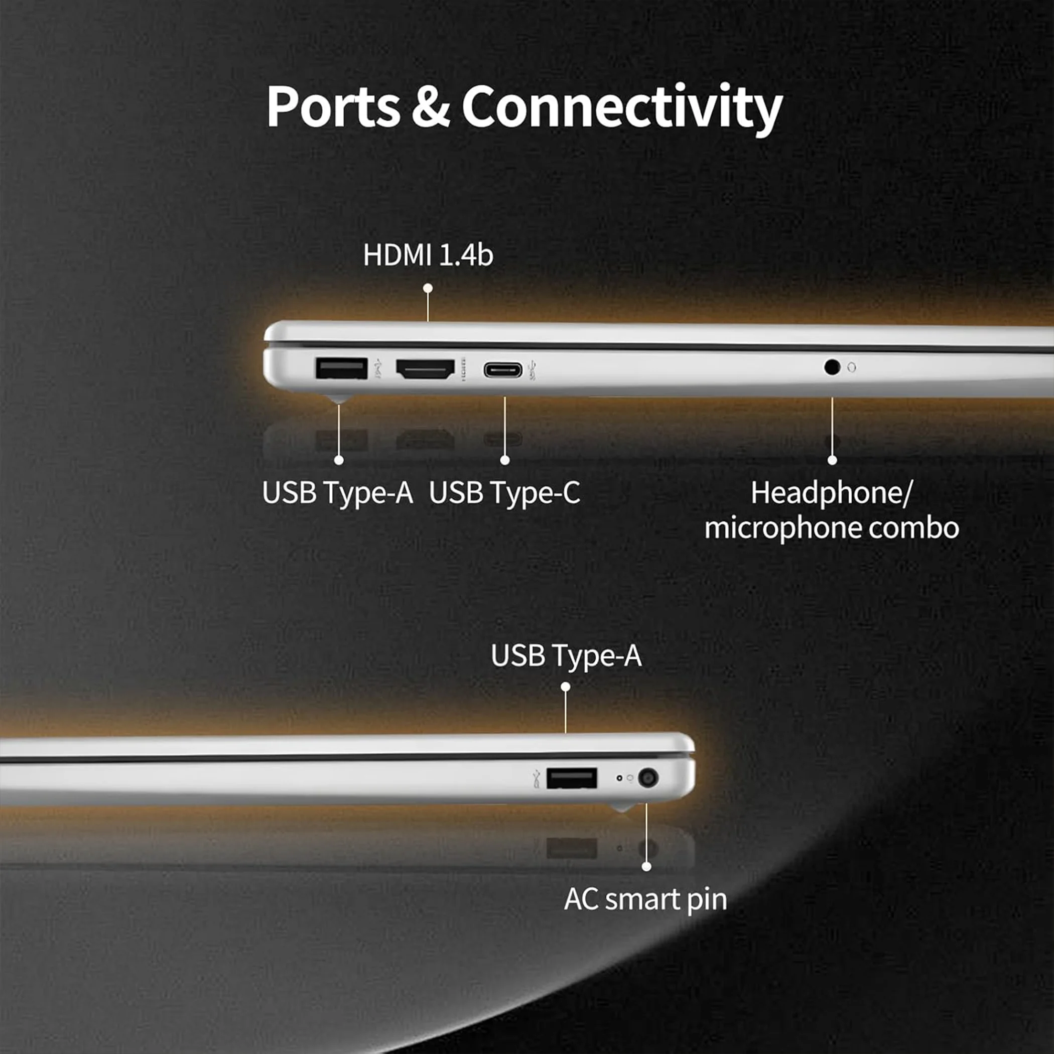 HP 15.6 Touch-Screen Laptop Intel Core i3 8GB 256GB - product image 4