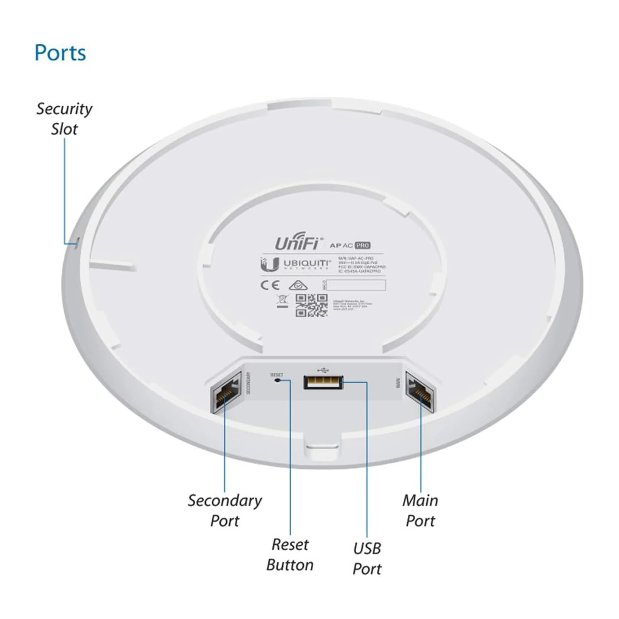 Ubiquiti Unifi AC Pro enterprise WiFi access point in Ghana - view 2