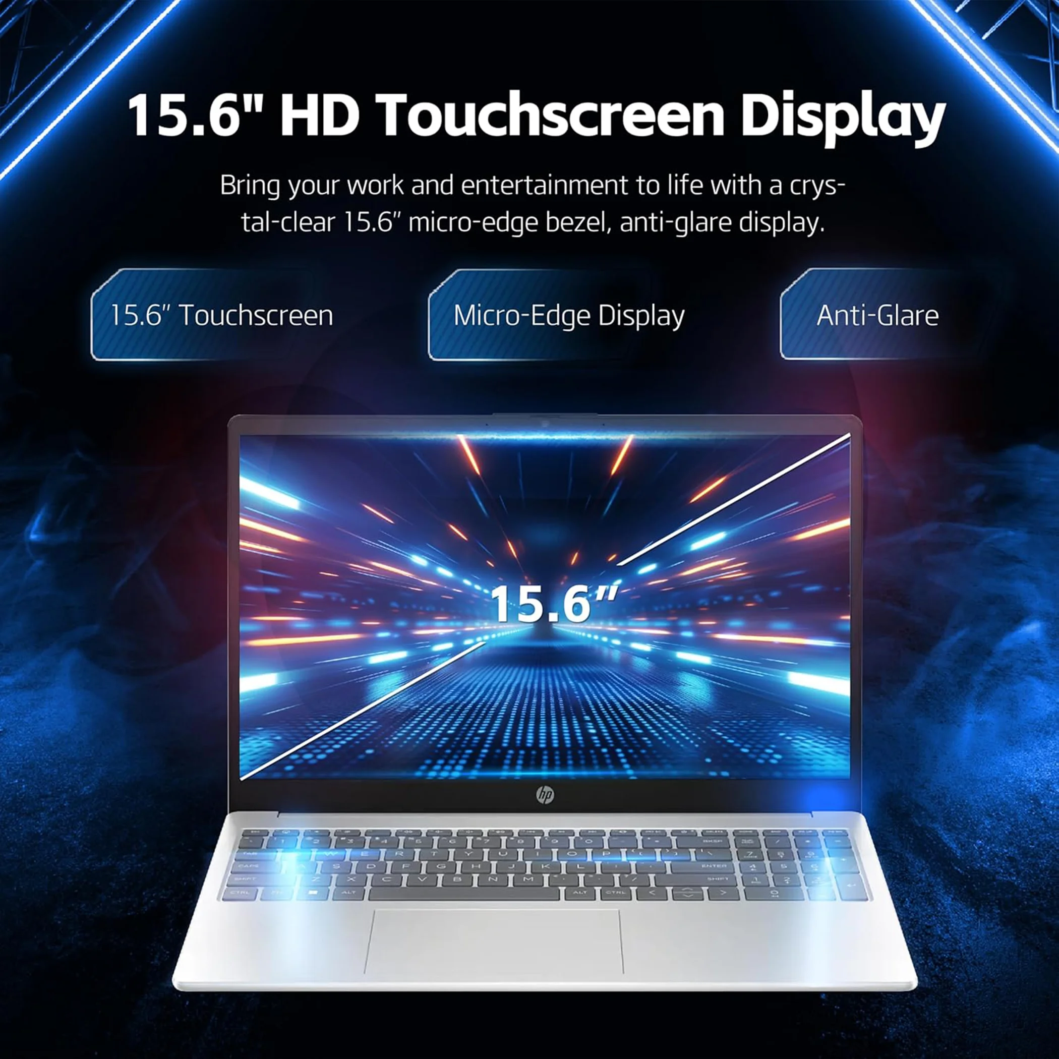 HP 15.6 Full HD Touch-Screen Laptop Intel Core i5 16GB 512GB - product image 1