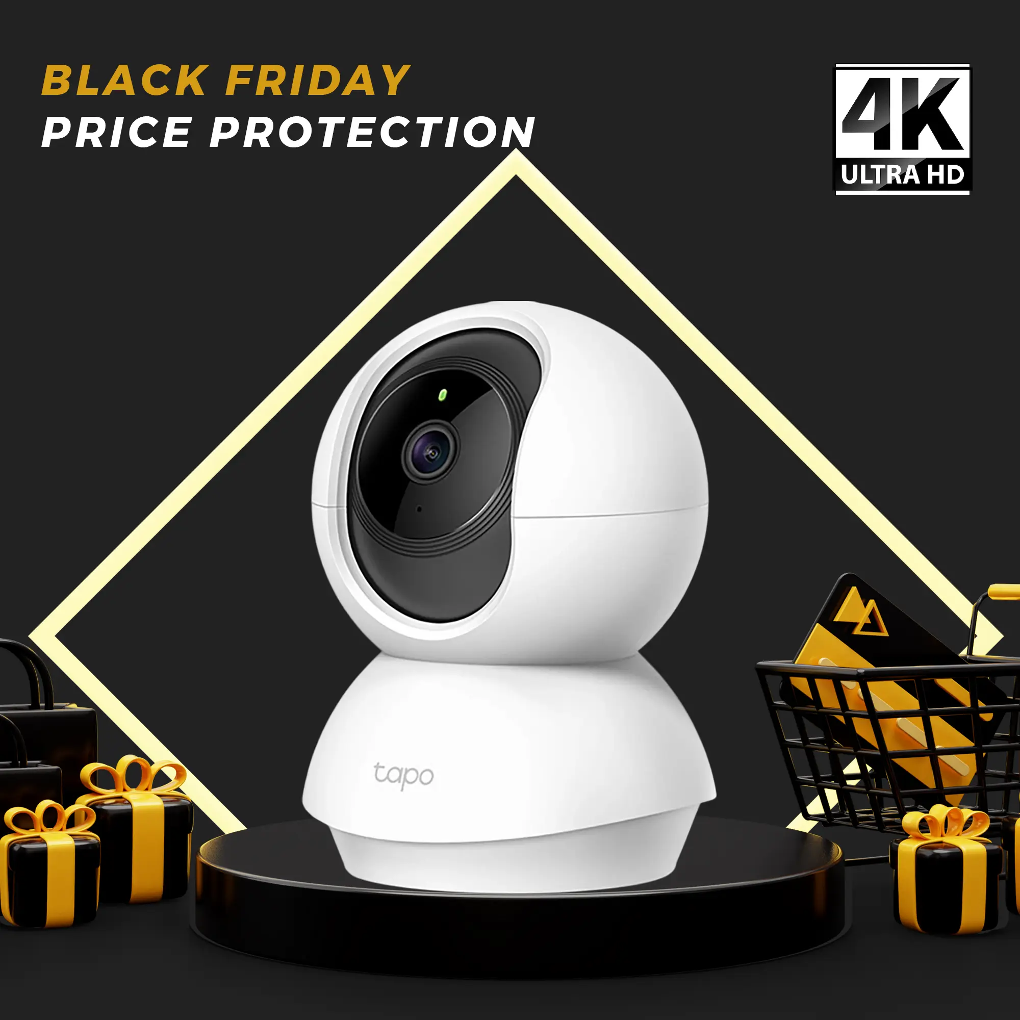 Tapo C200 Pan Tilt Home Security WiFi Camera - product image 1