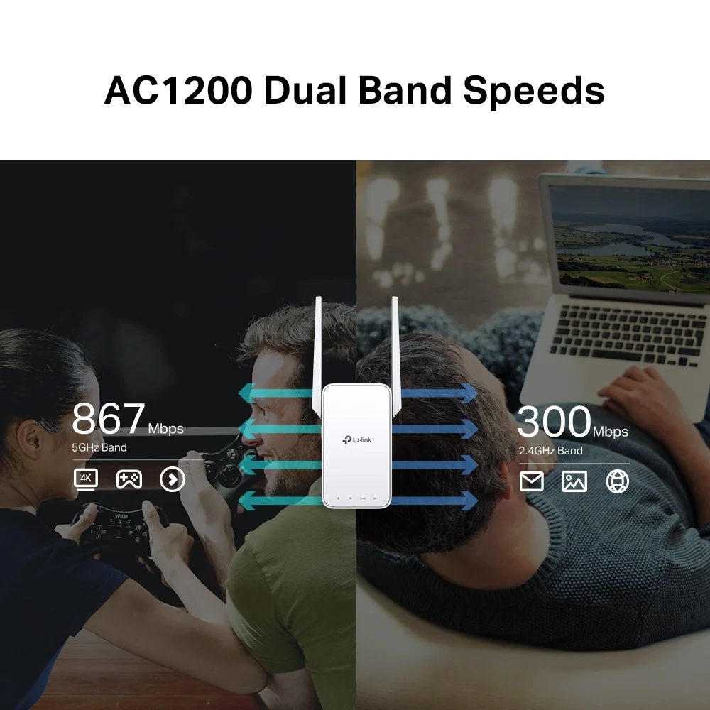 TP-Link RE315 AC1200 Wi-Fi Range Extender