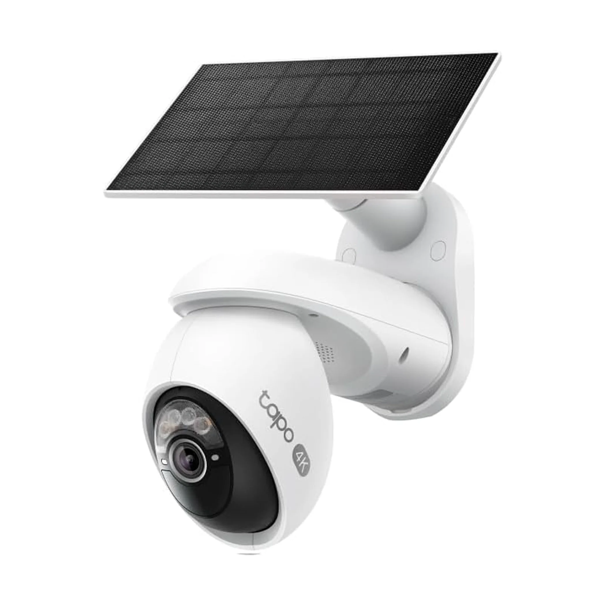 VistaCam 360 4K outdoor security camera with solar panel - product image 1