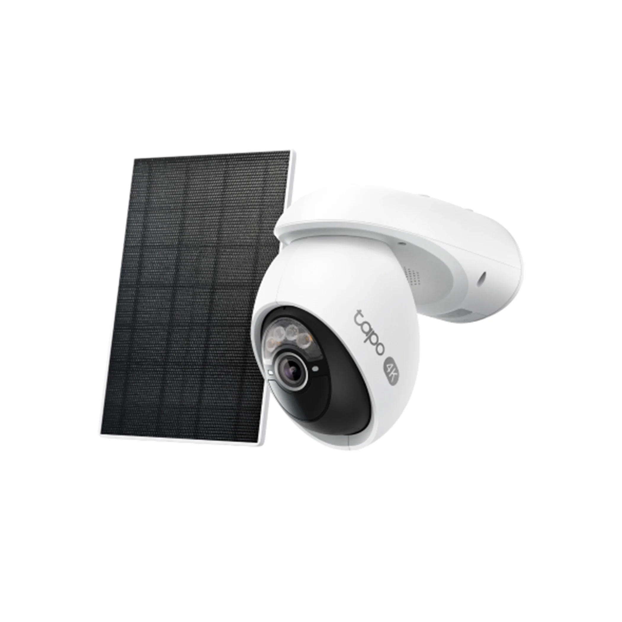 VistaCam 360 4K outdoor security camera with solar panel - product image 2