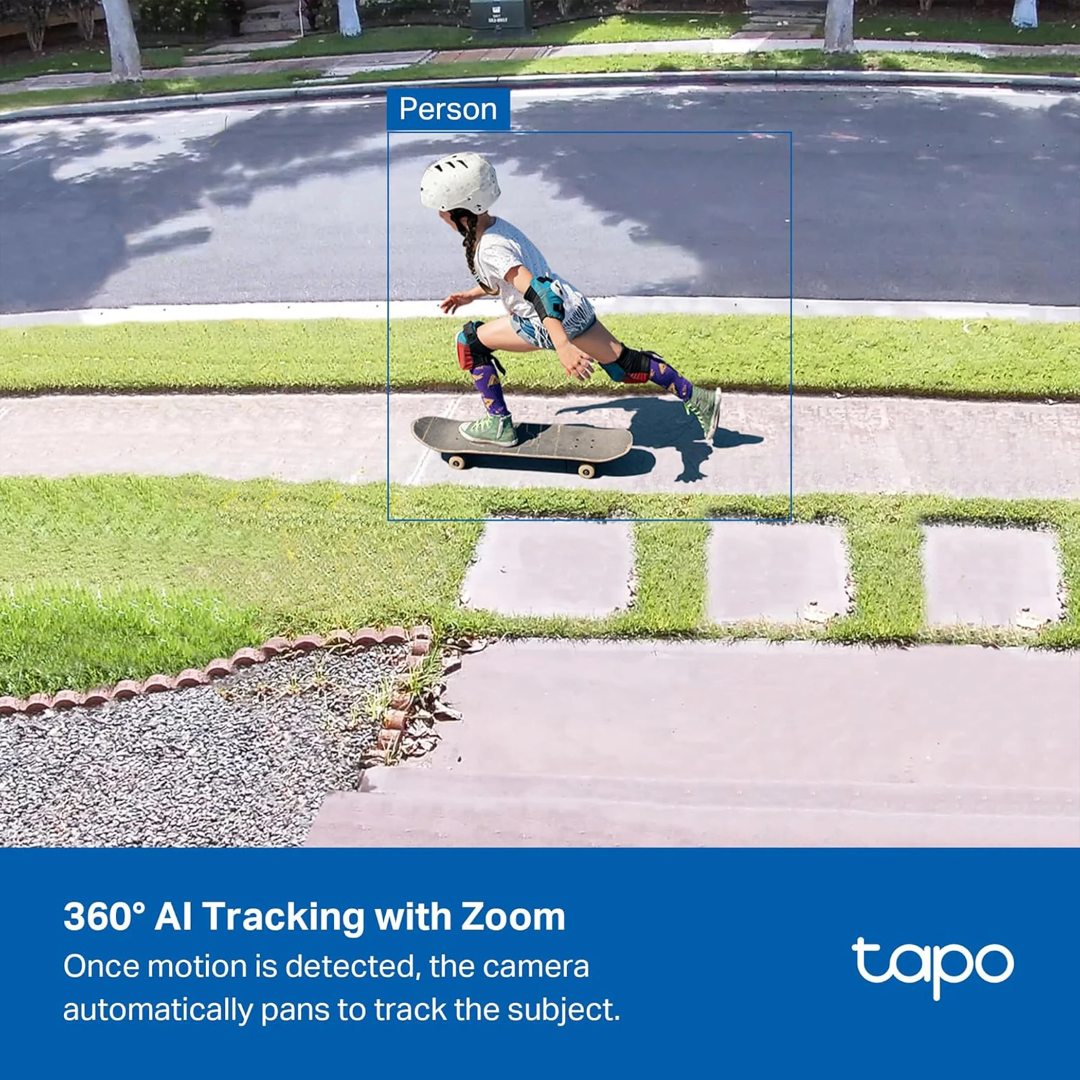 VistaCam 360 4K outdoor security camera with solar panel - product image 8