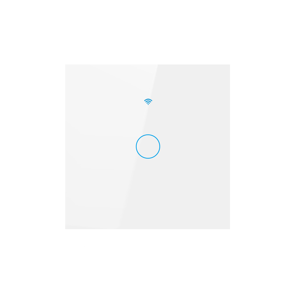Tuya 1-Gang Smart Switch - No Neutral - White