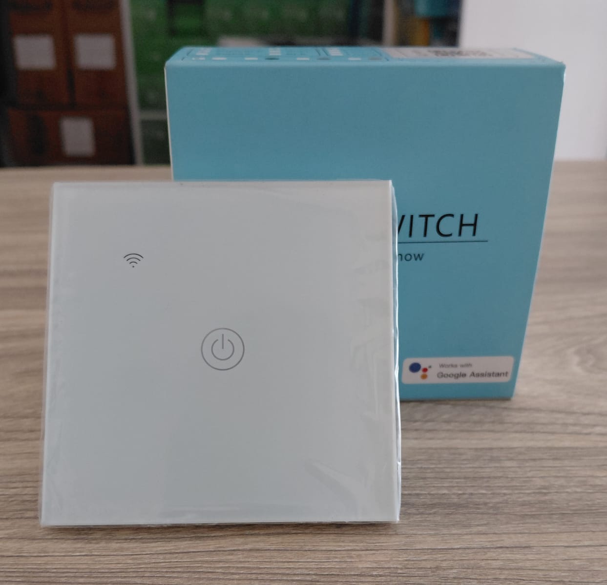 Tuya/Matter 1-Gang Smart Switch - No Neutral - White