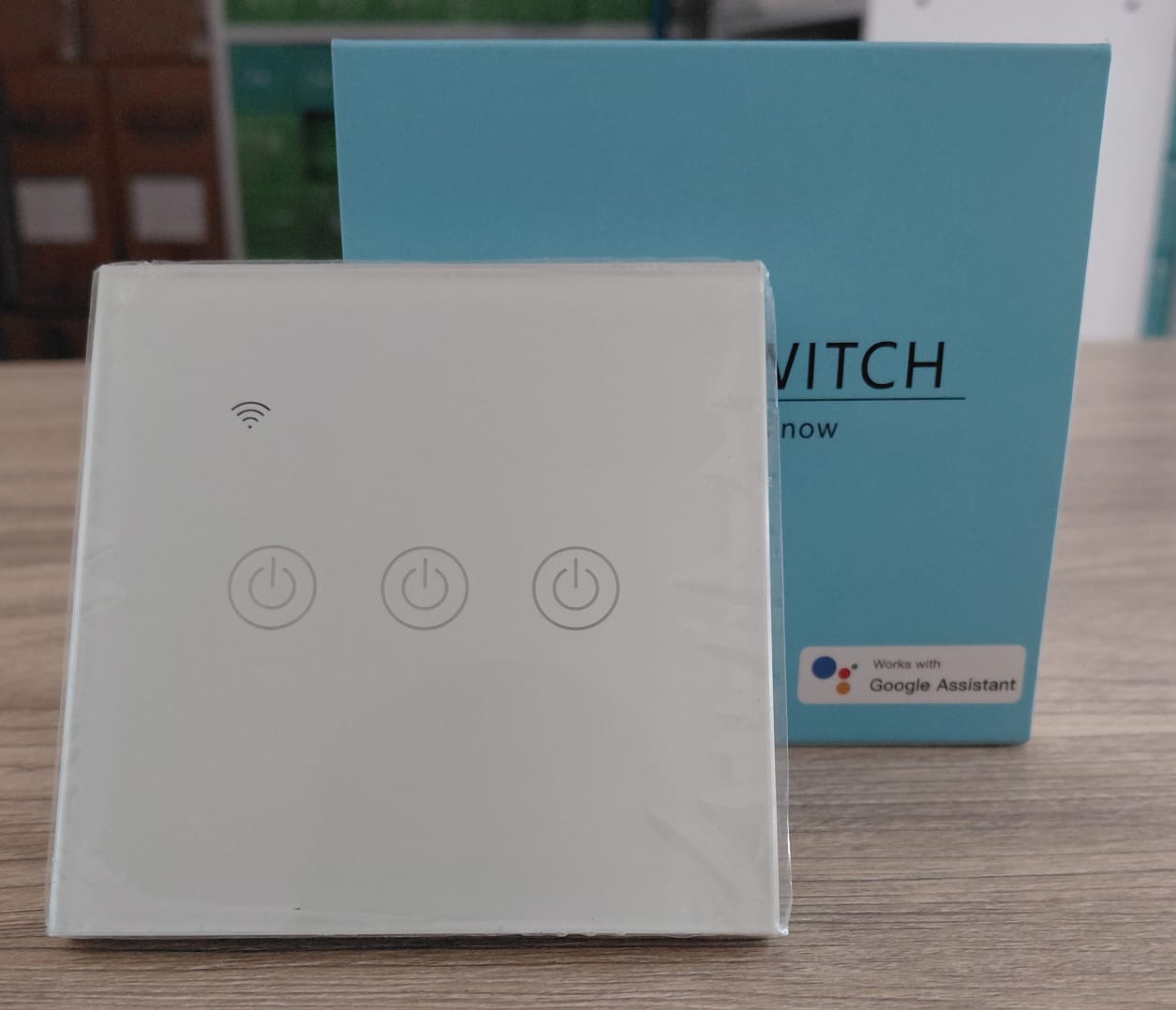 Tuya/Matter 3-Gang Smart Switch - No Neutral - White