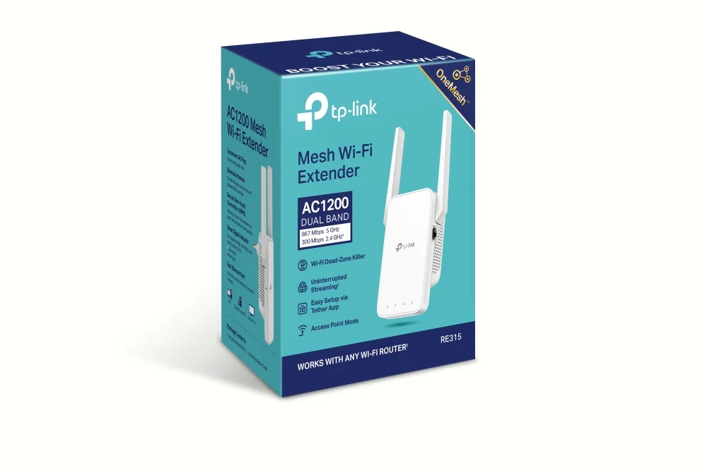 TP-Link RE315 AC1200 Wi-Fi Range Extender
