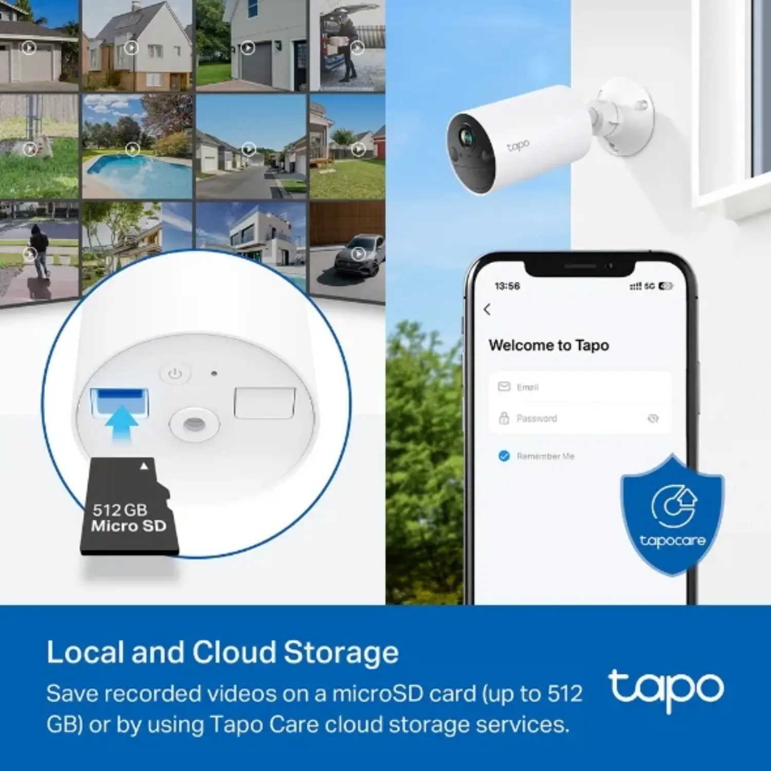 Tapo C402 WiFi SolarCam 1080P with Solar Panel - product image 1