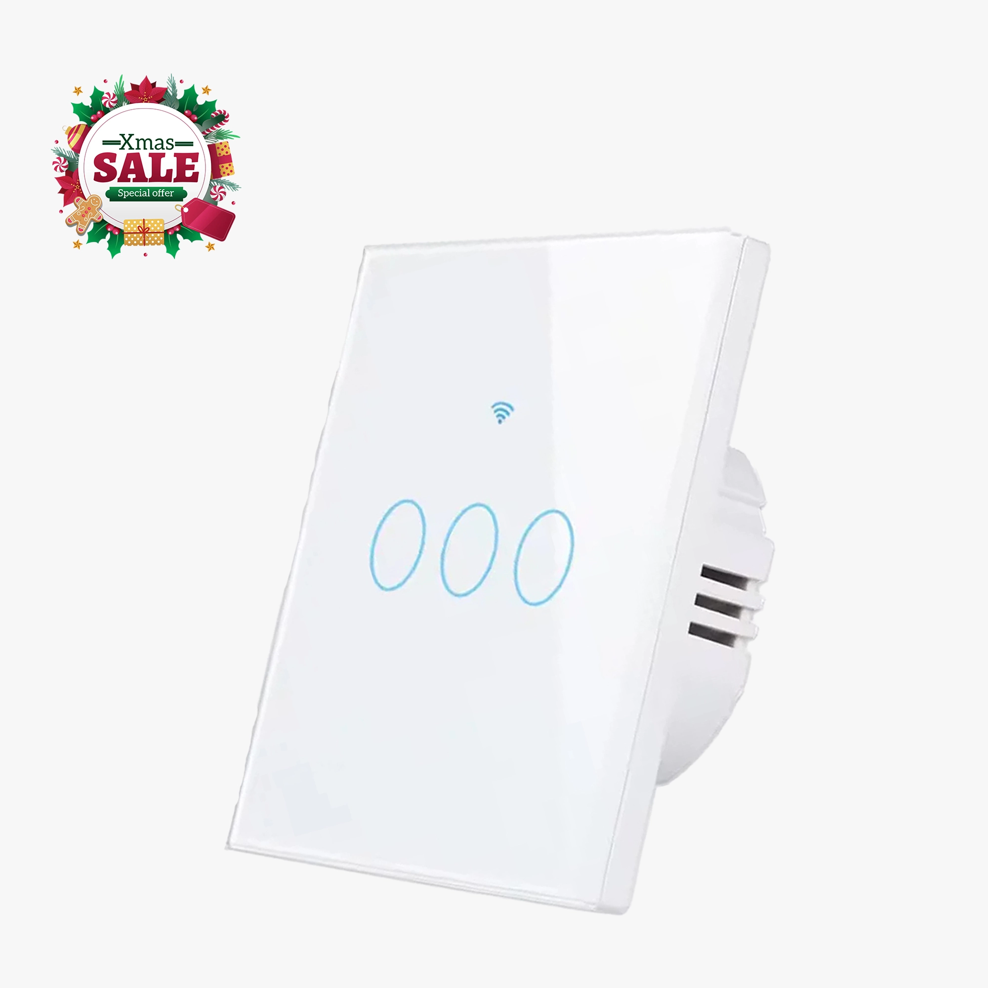 3-Gang Tuya Control Wifi Smart Switch