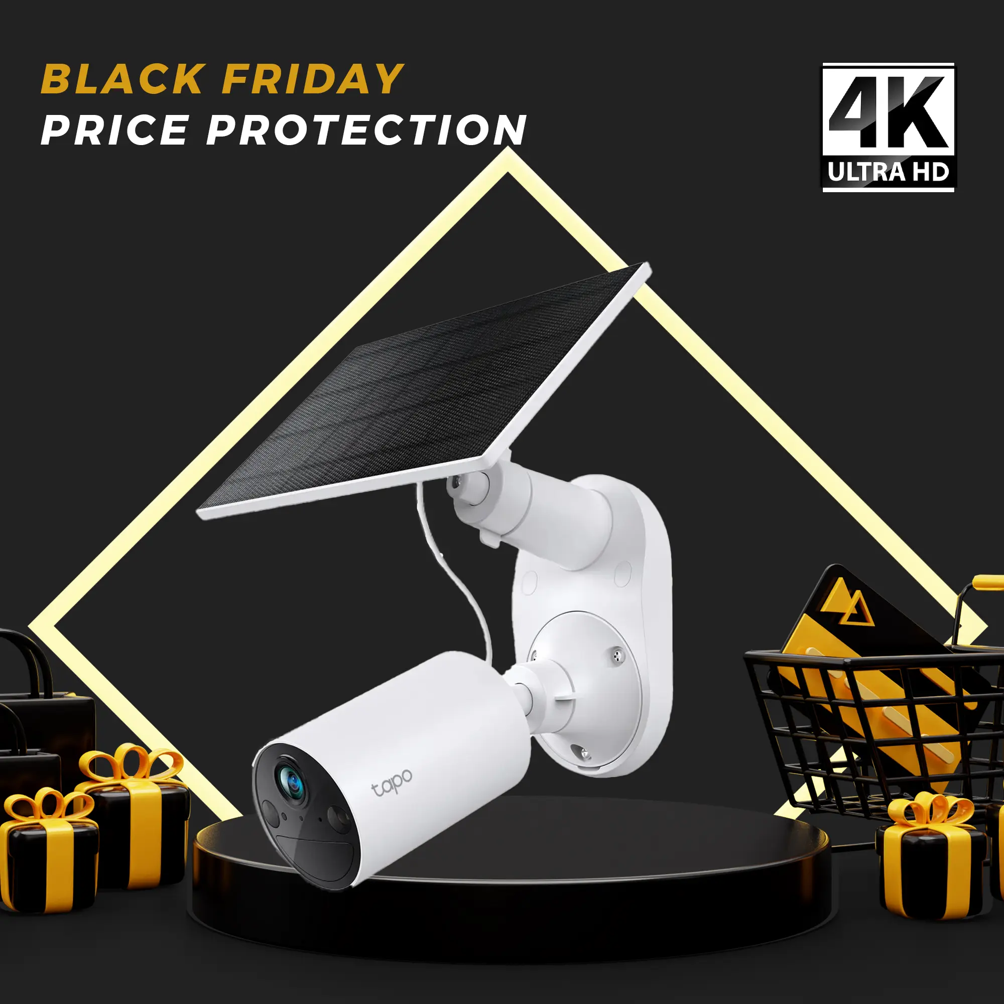 Tapo C402 solar camera kit - smart security camera for Ghana homes